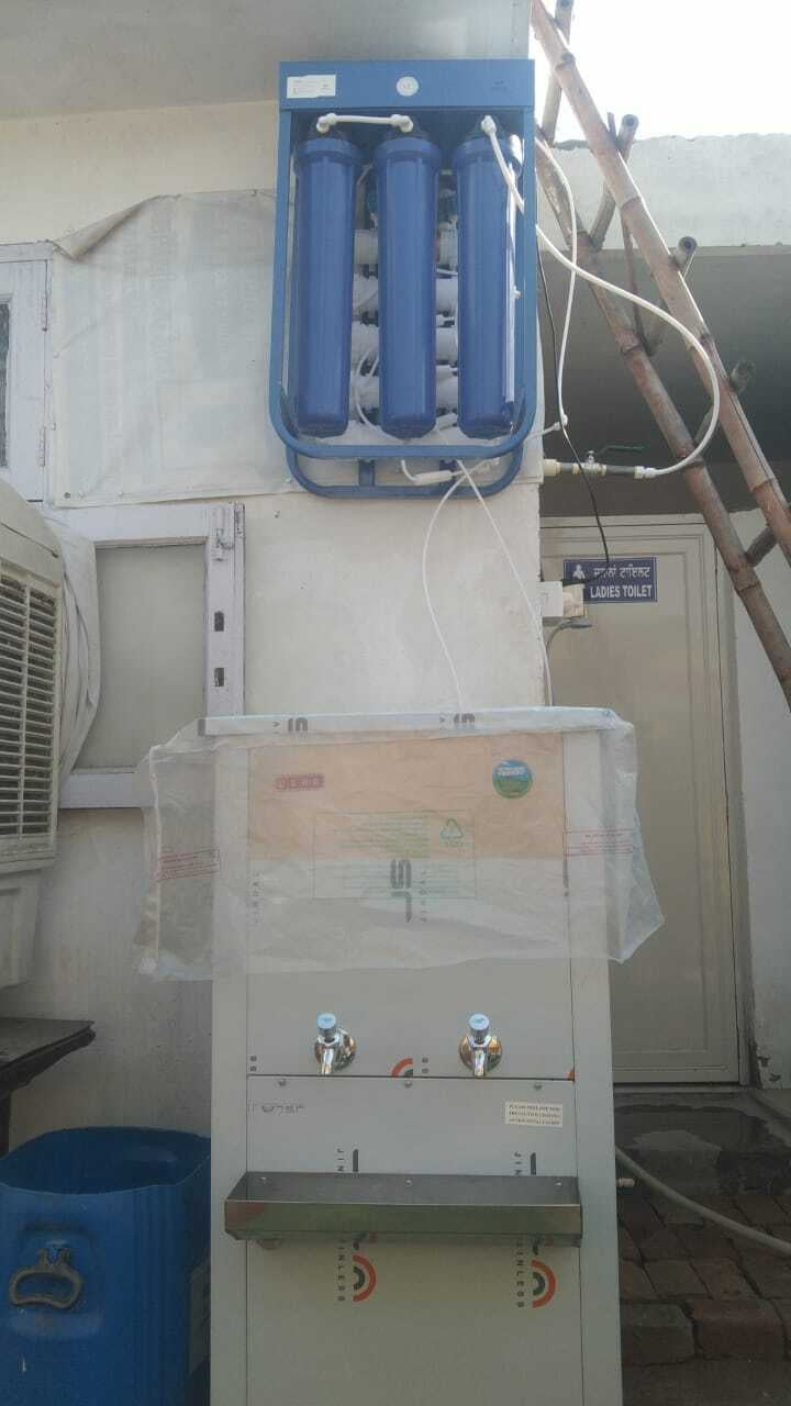 Water cooler for donation in Temples