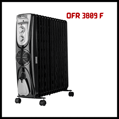 Usha 3809 F PTC OFR heater with Tip Over Protection