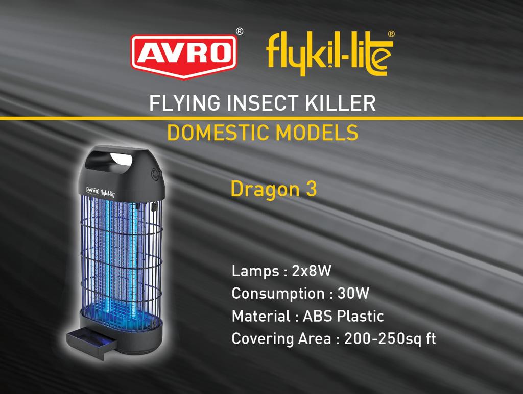 Avro Dragon-3 flying insect killer machine