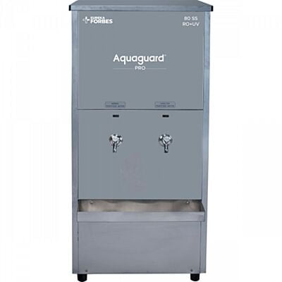 Aquaguard  Pro Pure Chill 80 SS RO+UV Commercial Water Cooler Stainless Steel body