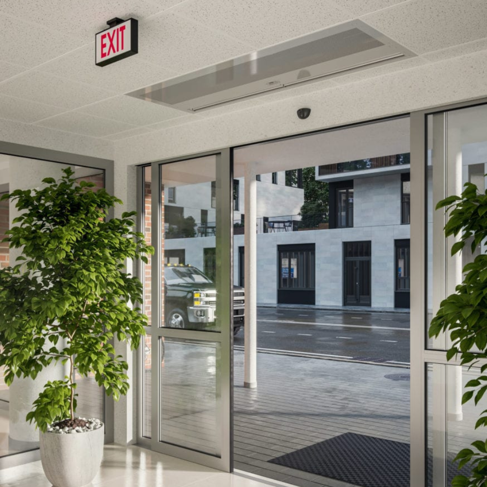 Recessed/Concealed Air Curtains