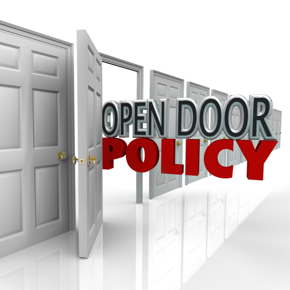 Air Curtain Help in maintaining Open Door Policy & Welcoming Environment