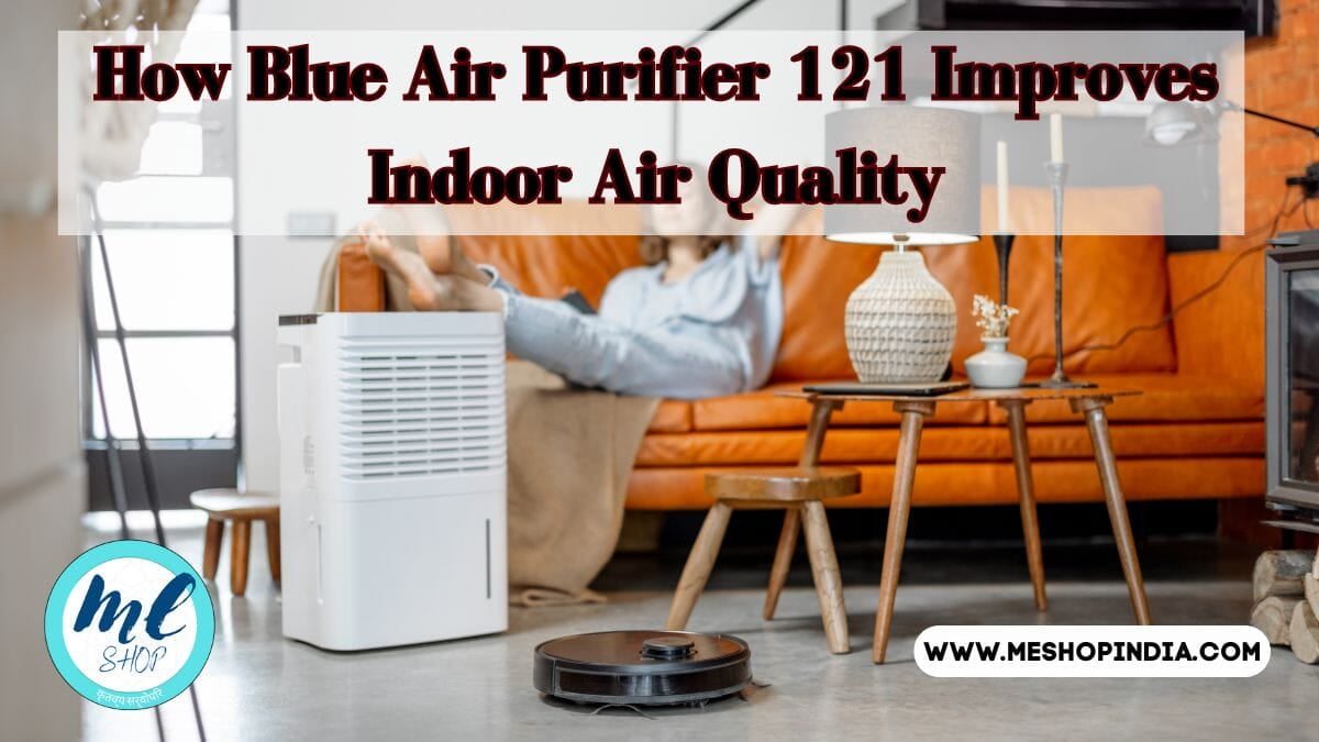 Blue air purifier 121