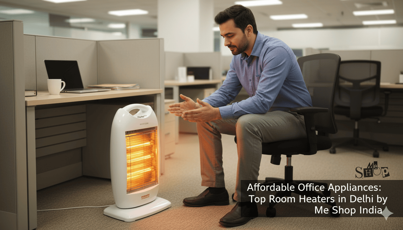 Affordable Office Appliances: Top Room Heaters in Delhi by Me Shop India