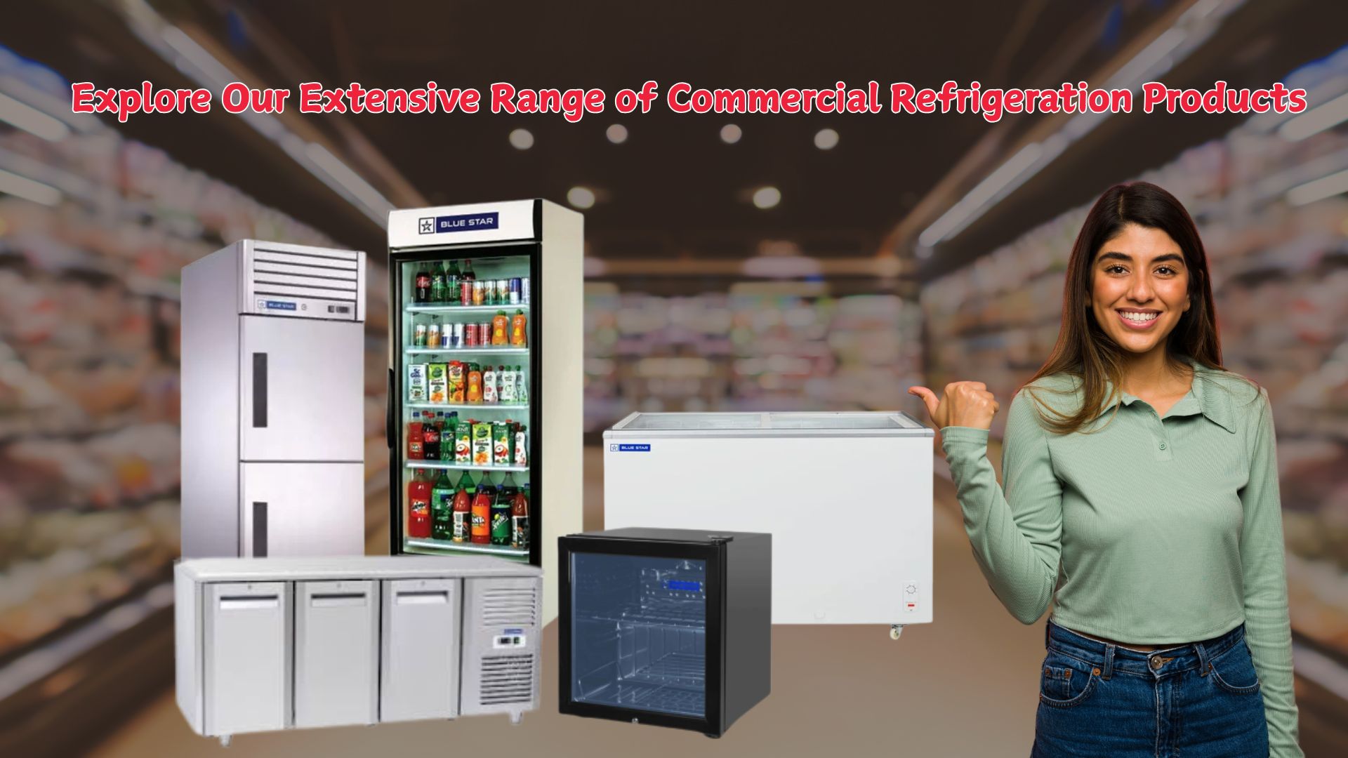 Explore Our Extensive Range of Commercial Refrigeration Products