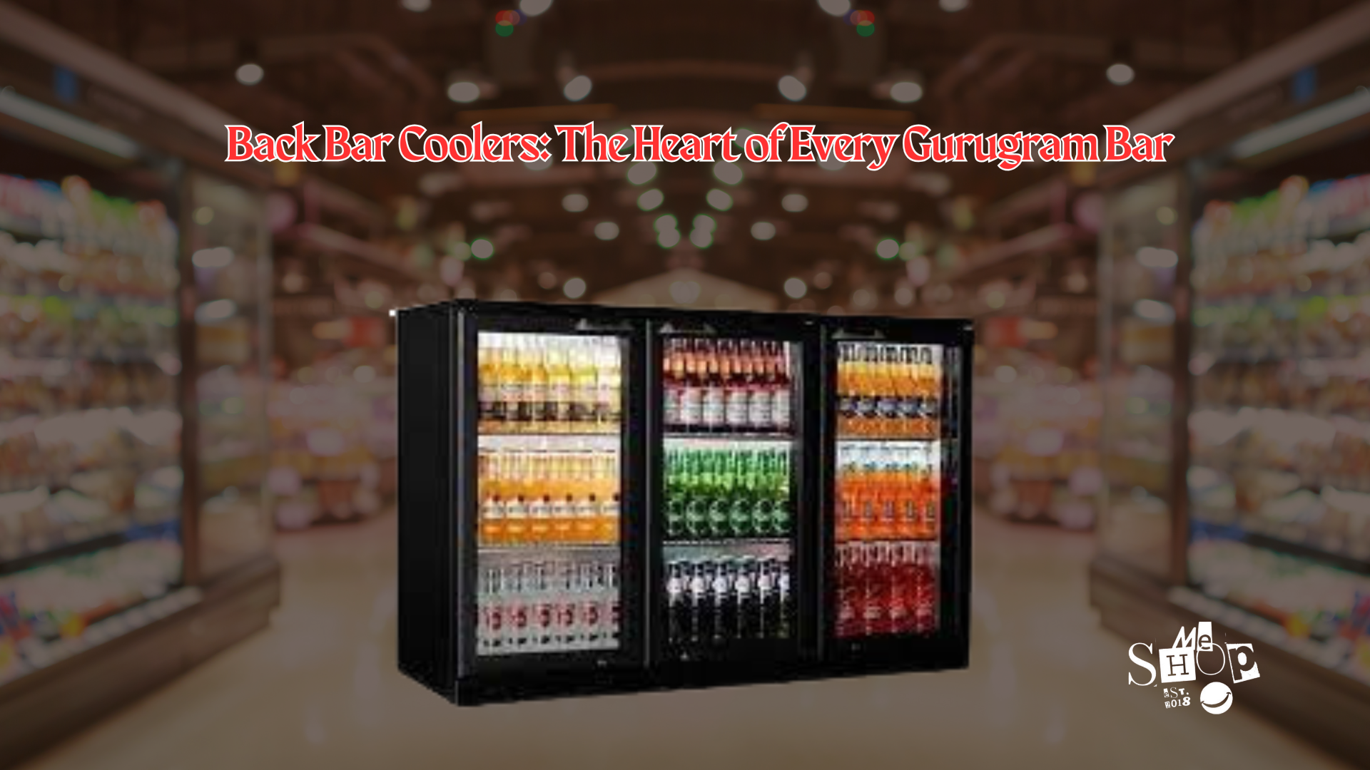 Back Bar Coolers: The Heart of Every Gurugram Bar