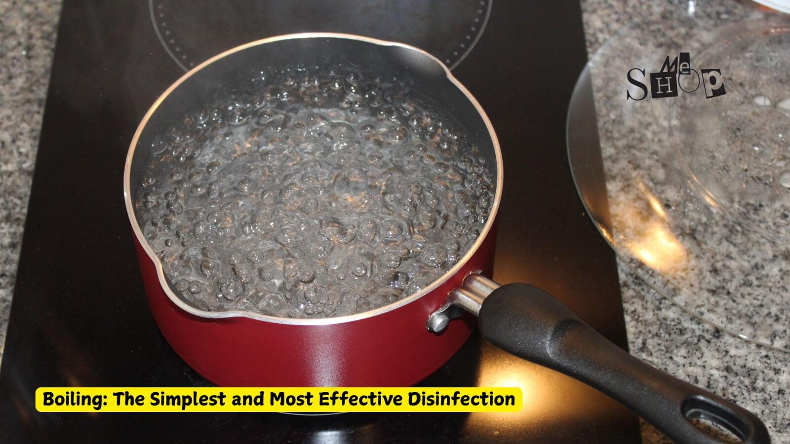 Boiling: The Simplest and Most Effective Disinfection
