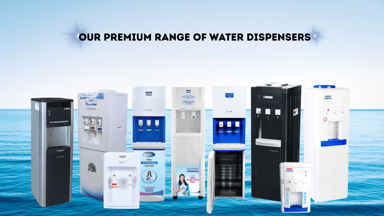 Our Premium Range of Water Dispensers