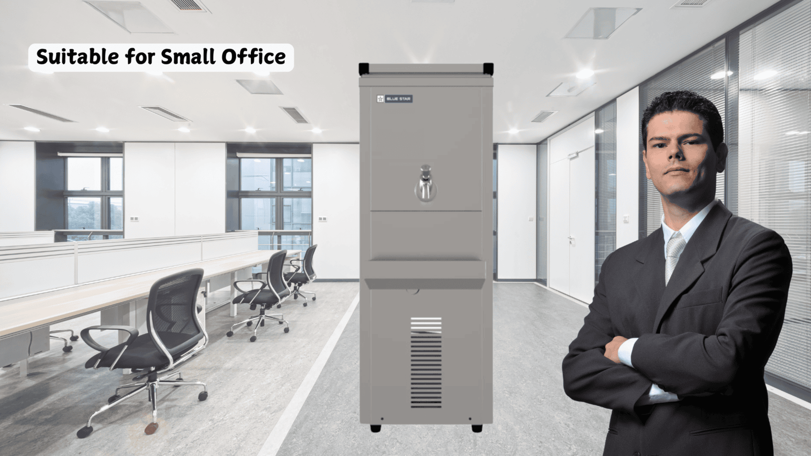 Top-Rated 30 Ltr Blue Star Water Cooler for Offices & Schools