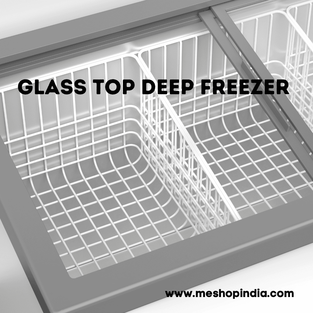 Glass Display Deep Freezer