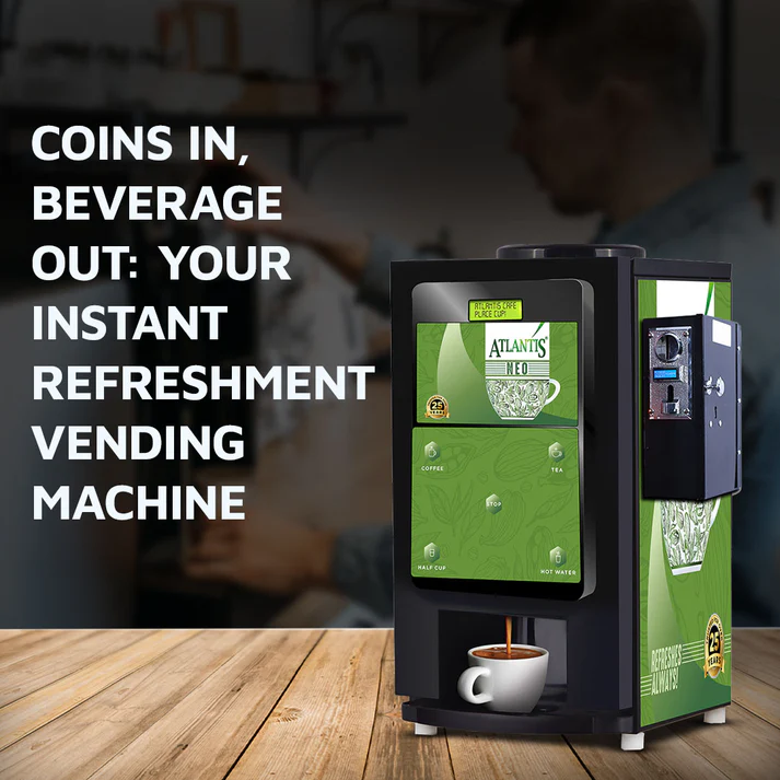 Coin Operated Hot Beverage Dispenser