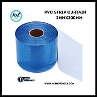 Buzz Lite PVC Roll- Dop quality 50 mtr-2 MM x 200 mm Transparent Blue with 12 months warranty