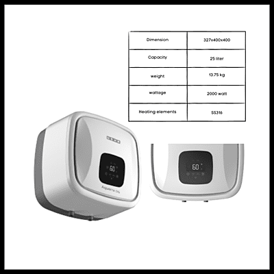 Usha 25 liter Water Heater-Aquerra DG with remote Usha 25 liter Water Heater-Aquerra DG with remote