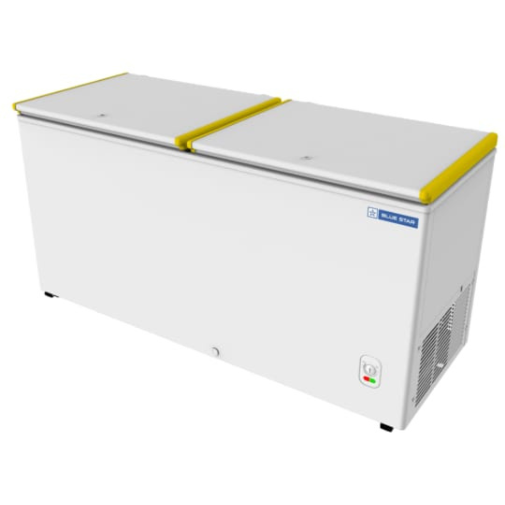 Side look of Blue star Bottle Cooler 500 liter deep freezer-CHBK500MP Side look of Blue star Bottle Cooler 500 liter deep freezer-CHBK500MP