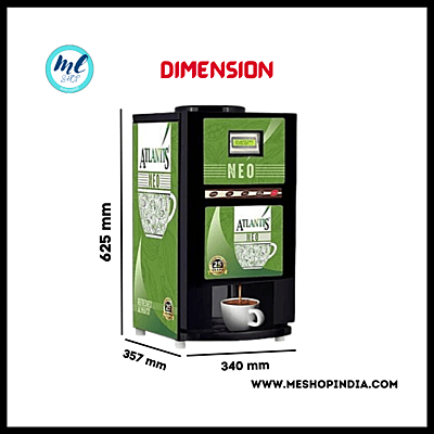 Atlantis Neo-2 lane Tea and Coffee vending machine Atlantis Neo-2 lane Tea and Coffee vending machine