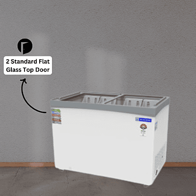 Blue Star glass top Deep Freezer 350 Litre Price Available in 2 Glass Door Blue Star glass top Deep Freezer 350 Litre Price Available in 2 Glass Door