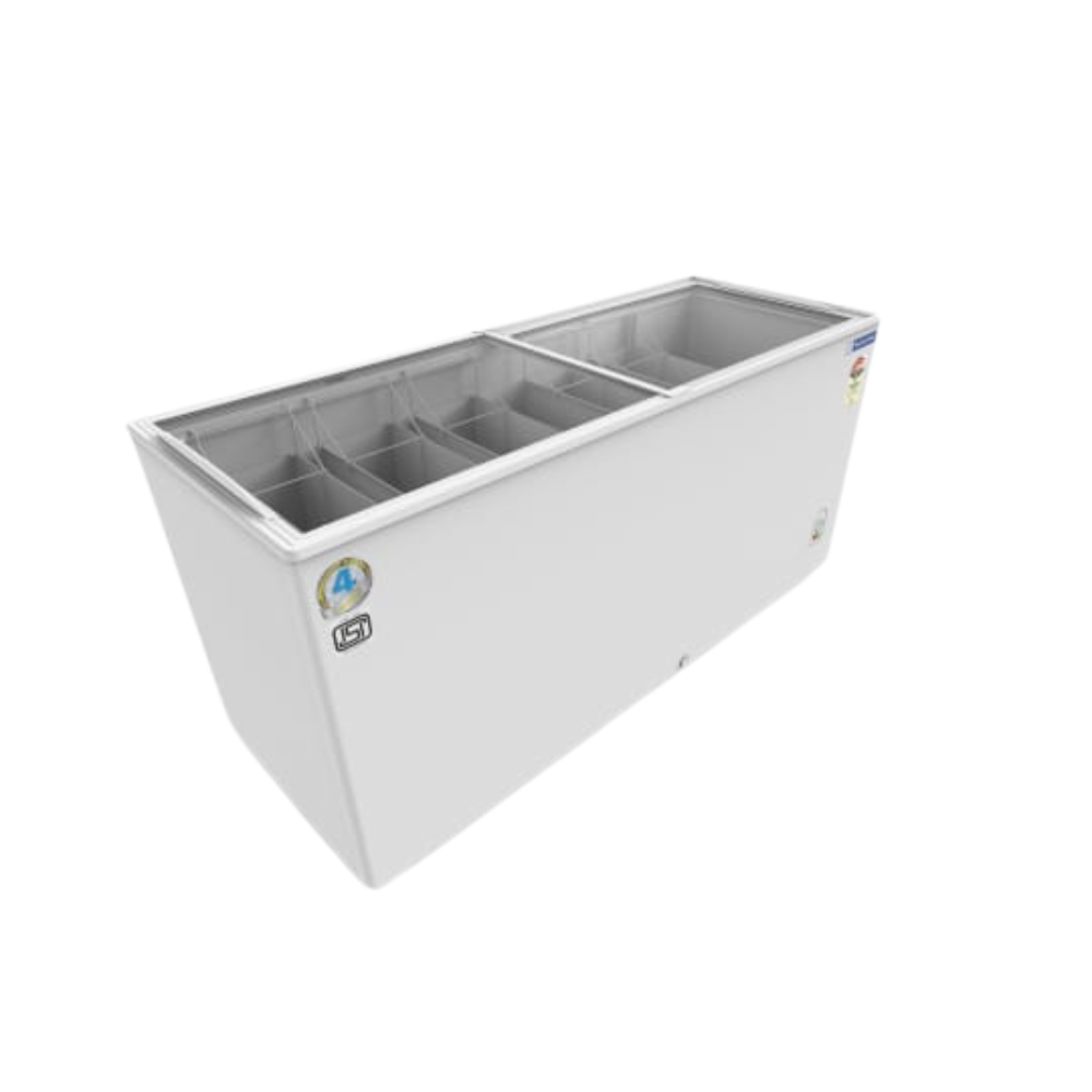 Shop Online Blue Star Flat glass top Deep Freezer- GT4-500M at Me shop Shop Online Blue Star Flat glass top Deep Freezer- GT4-500M at Me shop
