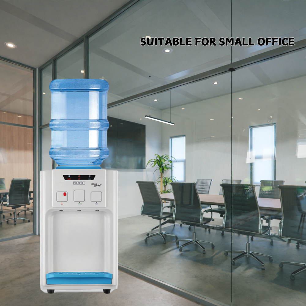 Suitable for small office: Usha Aquagenie Table Top water dispenser Suitable for small office: Usha Aquagenie Table Top water dispenser