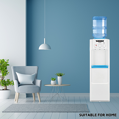 Suitable for Home: Usha Aquagenie water dispenser with Storage cabinet Suitable for Home: Usha Aquagenie water dispenser with Storage cabinet