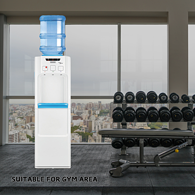 Suitable for Gym: Usha Aquagenie water dispenser with cooling cabinet Suitable for Gym: Usha Aquagenie water dispenser with cooling cabinet