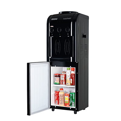 Usha Instafresh water dispenser with Cooling Cabinet(Jet Black)