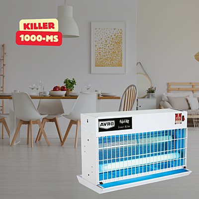 Enjoy a peaceful and comfortable outdoor dining experience with the Avro Flying Insect Killer-1000 Enjoy a peaceful and comfortable outdoor dining experience with the Avro Flying Insect Killer-1000