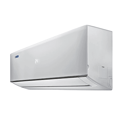 The Blue Star Fixed Speed Split AC efficiently cools a bedroom, ensuring comfortable sleep.
