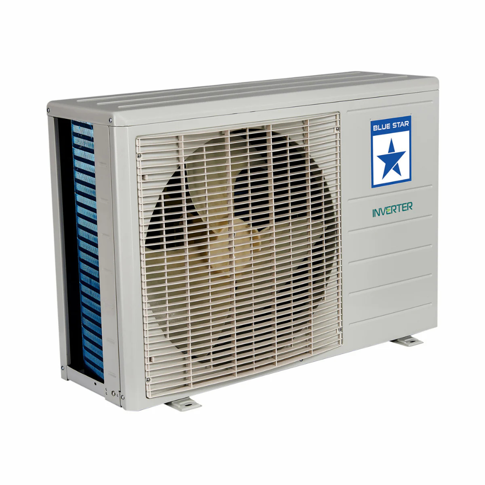 The Blue Star Inverter Split AC -1 Ton 3 Star, ideal for small to medium-sized rooms. The Blue Star Inverter Split AC -1 Ton 3 Star, ideal for small to medium-sized rooms.