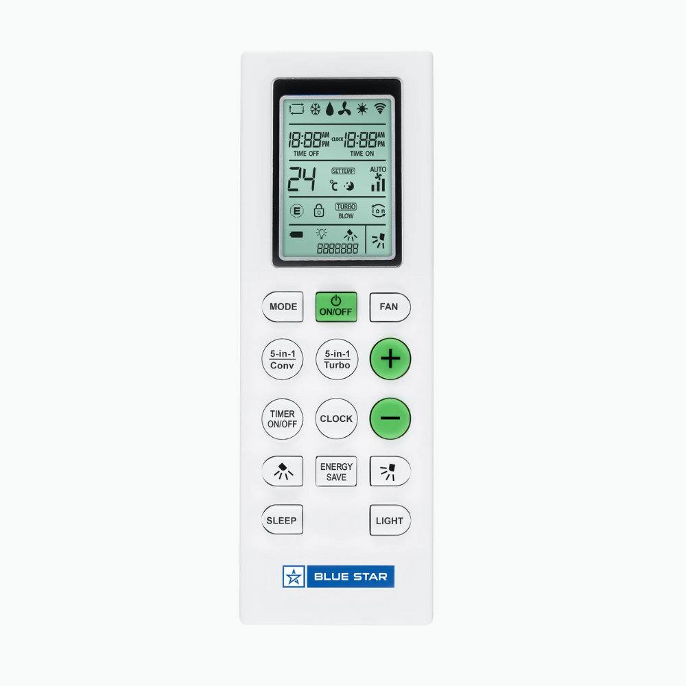 Blue Star Inverter AC -1 Ton 3 Star: a smart and efficient cooling solution for modern homes. Blue Star Inverter AC -1 Ton 3 Star: a smart and efficient cooling solution for modern homes.