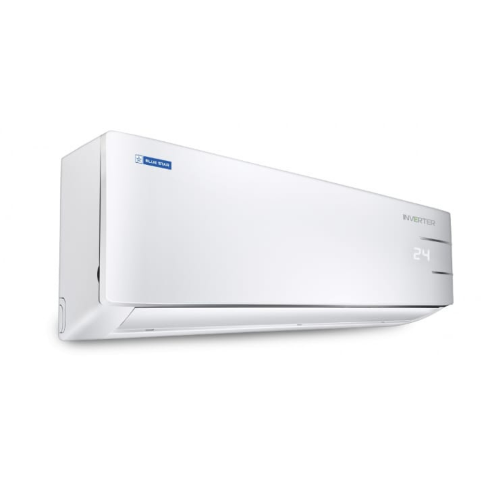 The Blue Star IC512YNURS Inverter Split AC efficiently cools a bedroom. The Blue Star IC512YNURS Inverter Split AC efficiently cools a bedroom.
