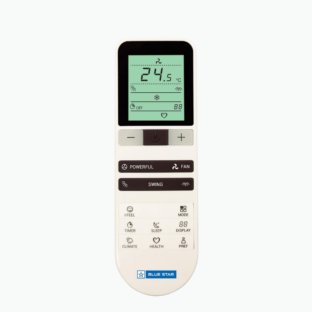 Blue Star IA319VCU 1.7-ton AC with LCD Display Remote Blue Star IA319VCU 1.7-ton AC with LCD Display Remote