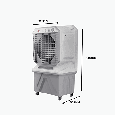KenStar Aero Glide air cooler: 135 liters of intense cooling power. KenStar Aero Glide air cooler: 135 liters of intense cooling power.