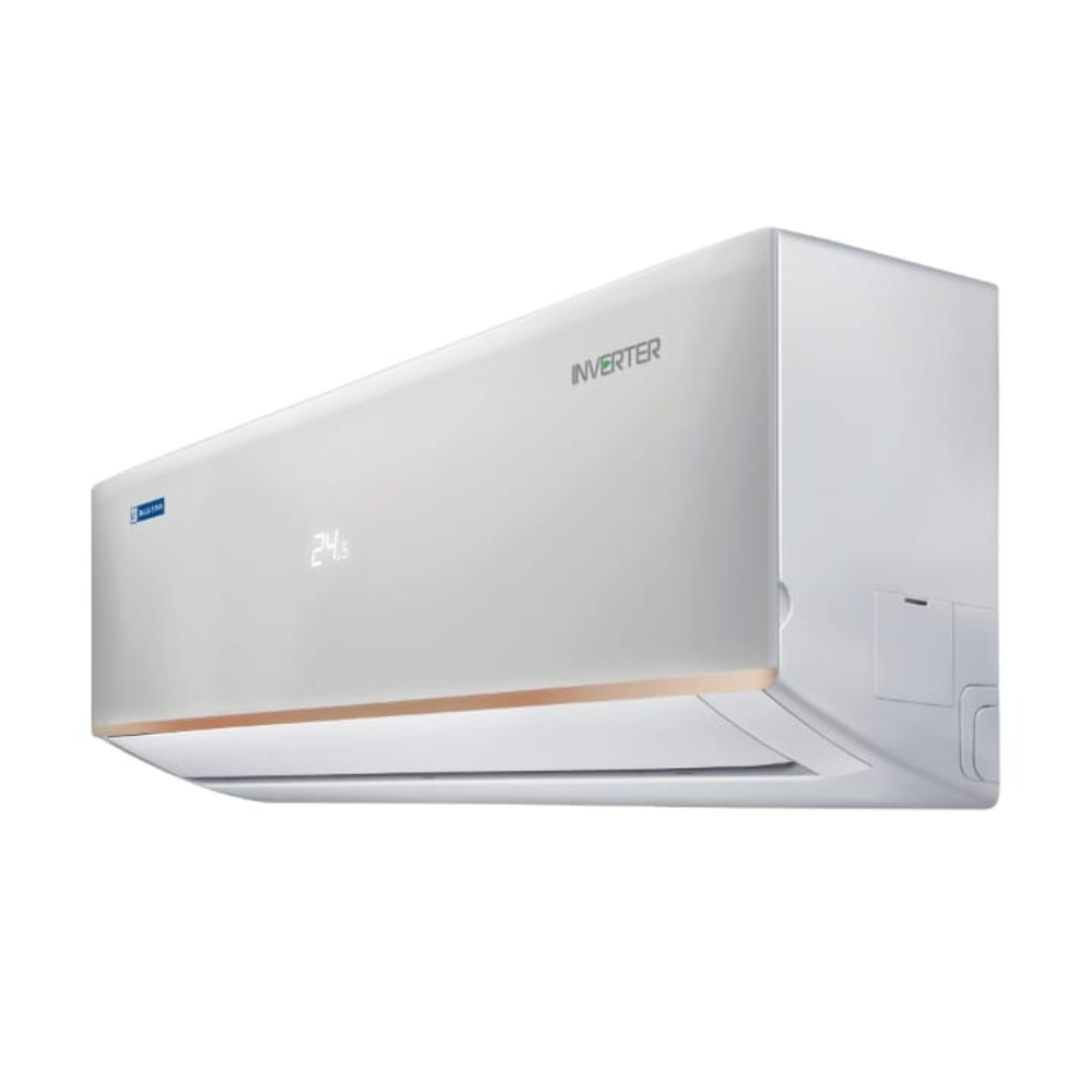 The Blue Star IA324DNUHC 2-ton AC with copper condenser coil. The Blue Star IA324DNUHC 2-ton AC with copper condenser coil.
