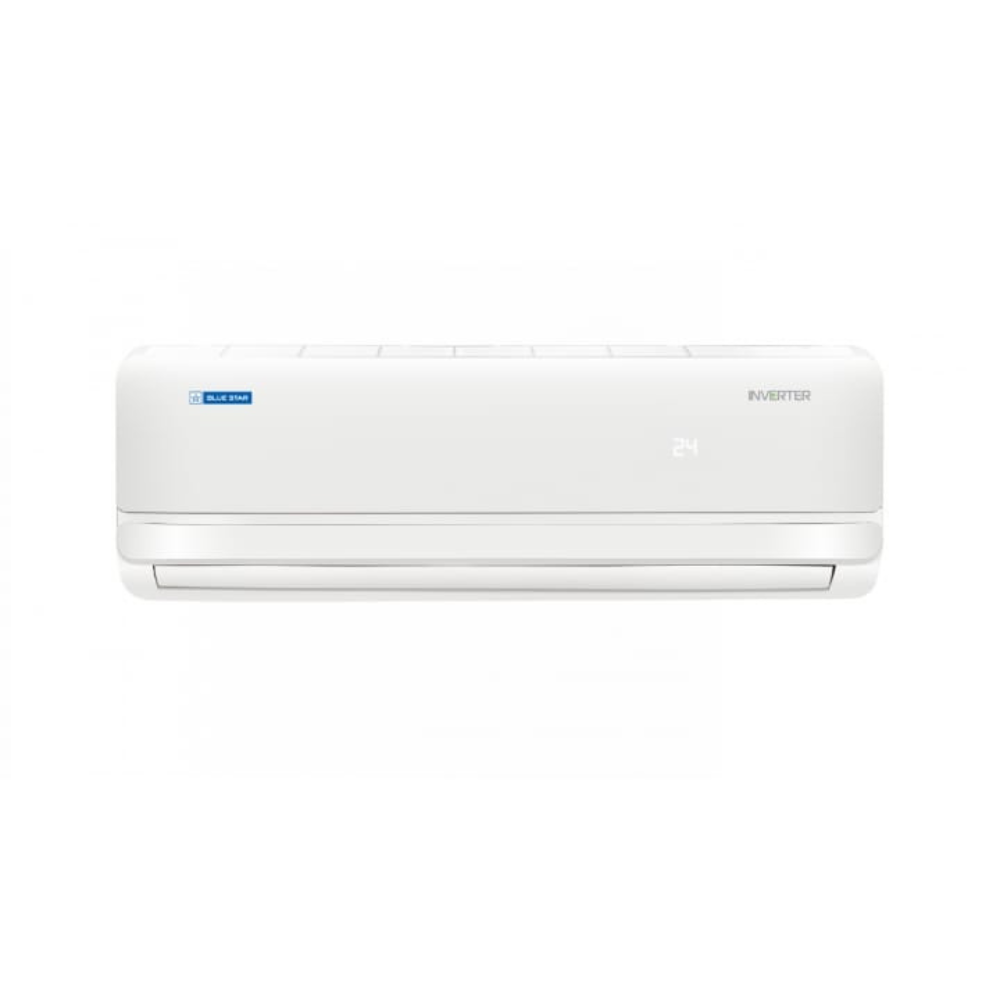 Blue Star IA318BKUWK 1.5-ton inverter AC, front view.