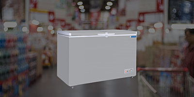 Suitable for super Market: Blue star Cooler and Deep Freezer 275 Litre-CHFK275DGS-Grey Suitable for super Market: Blue star Cooler and Deep Freezer 275 Litre-CHFK275DGS-Grey