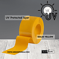 Buzz Lite PVC Roll-Welding Grade 50 mtr-4 MM x 200 mm Solid yellow with 12 months warranty