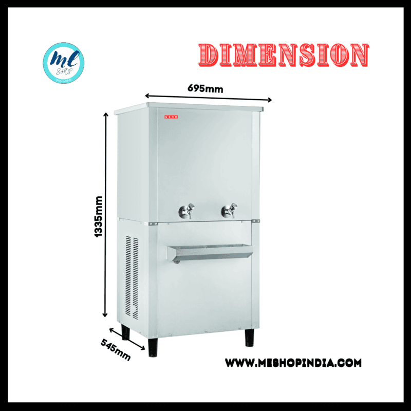 Usha water cooler SS 150150 with 150 liter storage capacity price Usha water cooler SS 150150 with 150 liter storage capacity price