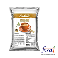 Amazon 3 in 1 Instant Ginger Plus Tea Premix-1000gm-Ginger Plus Tea Flavour