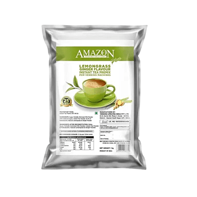 Amazon 3 in 1 Lemongrass Ginger Plus Tea Premix-1kg-Lemongrass Ginger Plus Tea Flavor