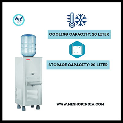 Usha SS2020BG 20 liter water cooler- with bubble top Usha SS2020BG 20 liter water cooler- with bubble top