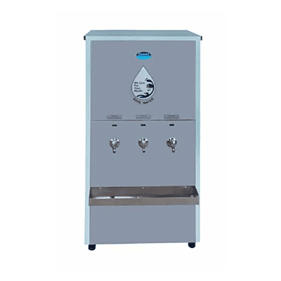 Front view of Aquaguard Green Pure Chill 120 PSS UV Commercial Water Purifier