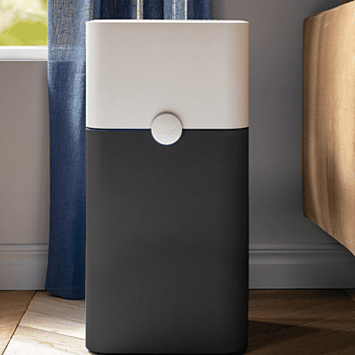Blueair Pure Blue 121 High performance office air purifier covers up to 700 sq. ft. Blueair Pure Blue 121 High performance office air purifier covers up to 700 sq. ft.