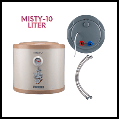Usha 10 liter Water Heater-Misty-Ivory
