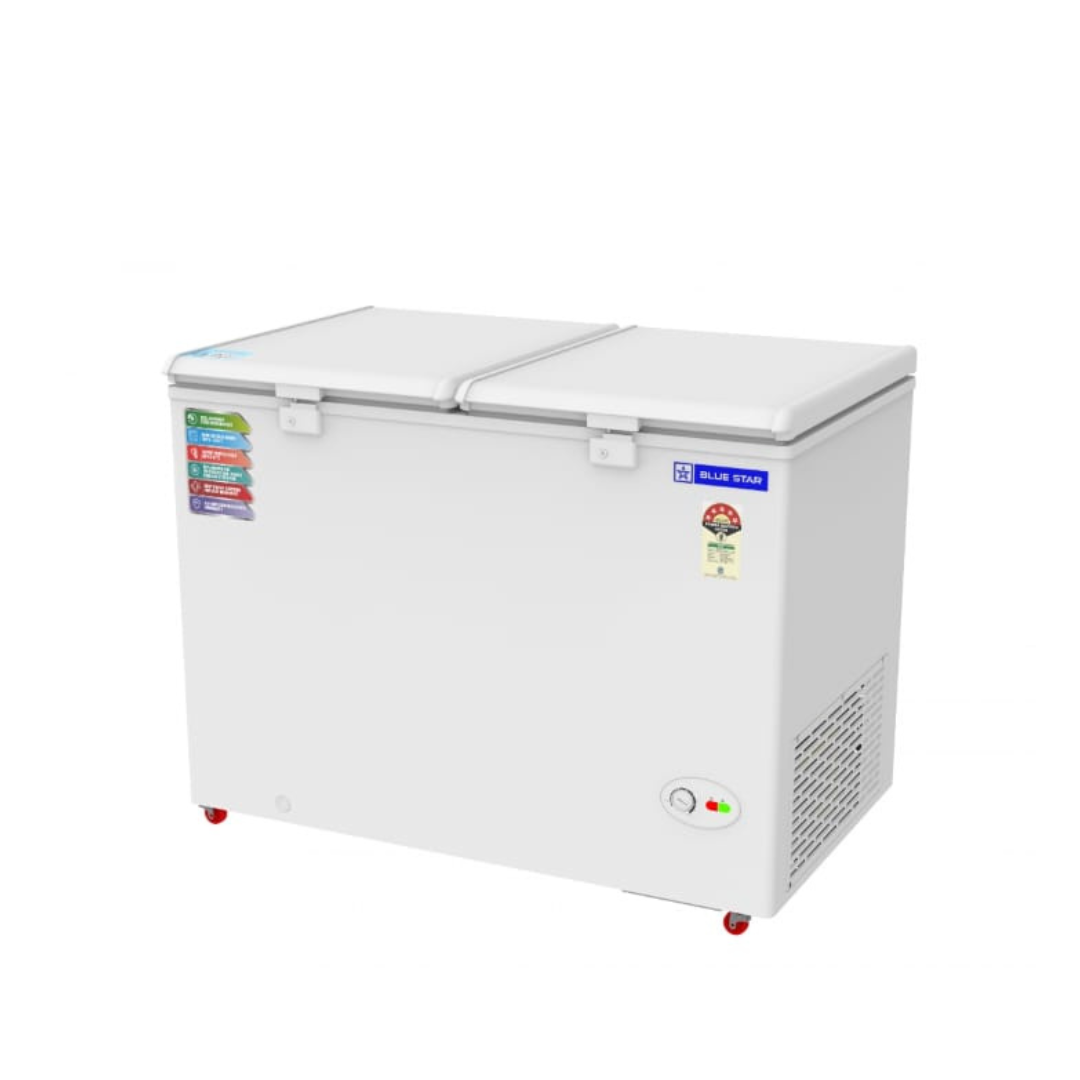 Close-up of the Control Panel on Blue Star CF5-330NEYW Hard Top Freezer