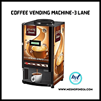 Atlantis Classic 3 lane Tea and Coffee vending machine