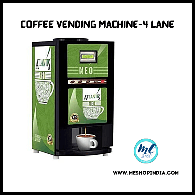 Atlantis Neo 4 lane Coffee and tea vending machine