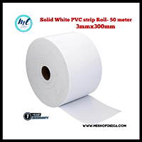 Buzz Lite PVC Roll-Welding Grade 50 mtr-3 MM x 300 mm Solid white with 12 months warranty