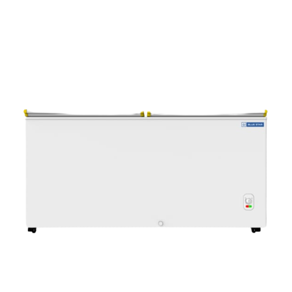 Front look of Blue star Bottle Cooler 400 liter deep freezer-CHBK400MP