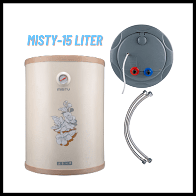 Usha 15 liter Water Heater-Misty-Ivory