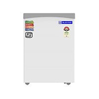 Front look of Blue Star Glass Top Deep Freezer-GT5-130NP Front look of Blue Star Glass Top Deep Freezer-GT5-130NP